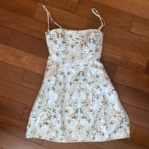 Never worn new floral minidress size 0